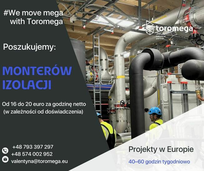 Szukamy montarów izolacji