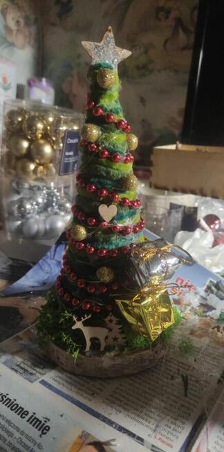 Stroiki choinka ręcznie robione