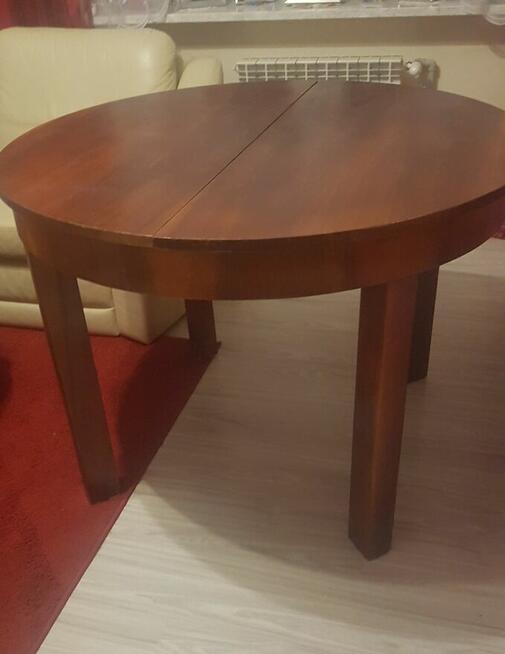 1+1 Stara szafa 3-drzwiowa z szufladami +stół okrągły