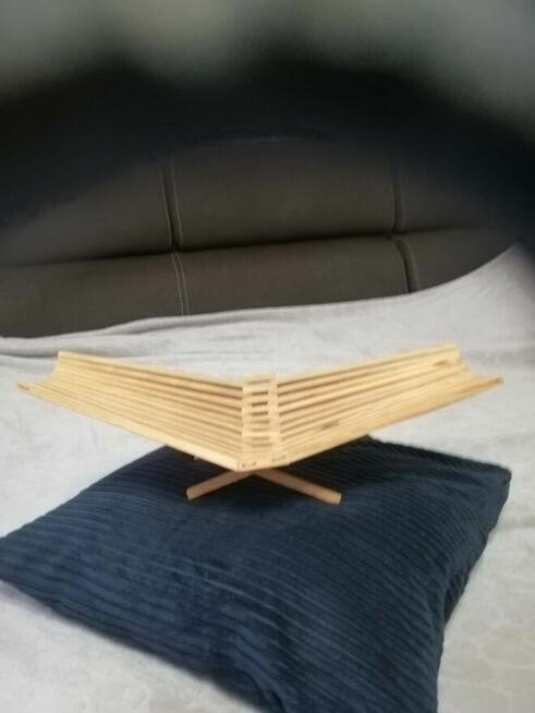 Gazetnik składany drewniany