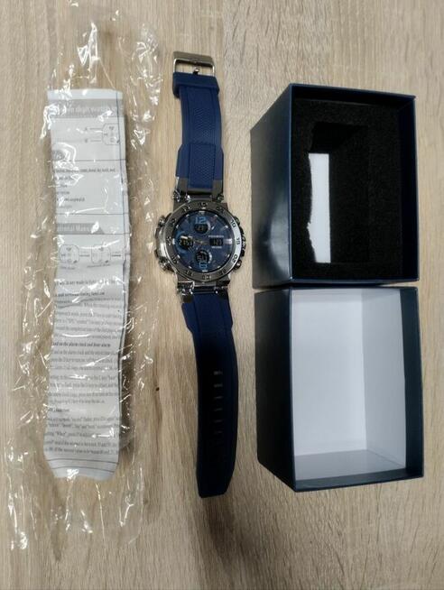 Zegarek na rękę z Niebieskim podświetleniem