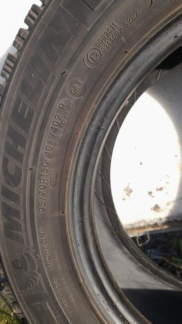Sprzedam 4 opony zimowe Michelin Agilis Alpin 195/70R 15C