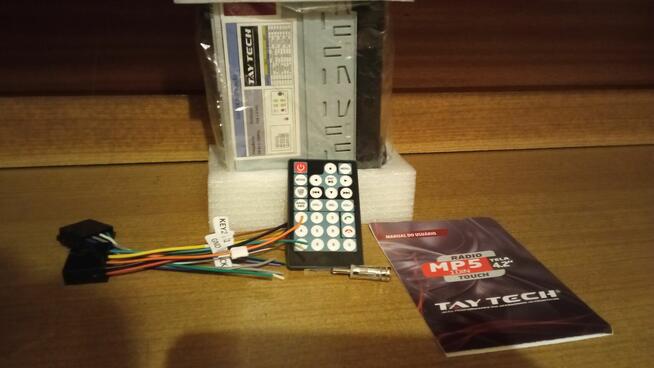 Radio samochodowe 1 din MP5 multimedialny kolor