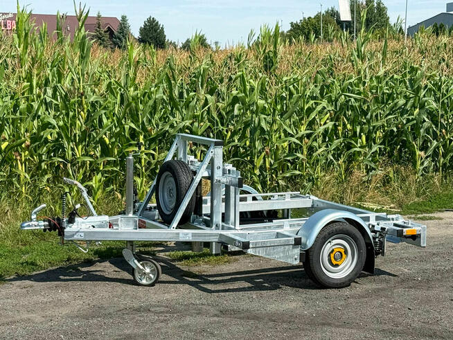 Przyczepa paletowa do przewozu palet palety euro hamulec