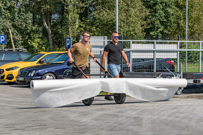 Geowłóknina Pod drogę Polipropylen PP 9kN/110g/m2