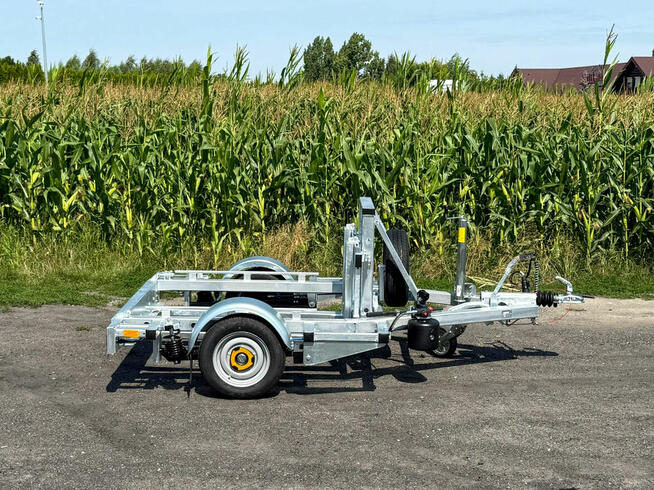 Przyczepa paletowa do przewozu palet palety euro hamulec