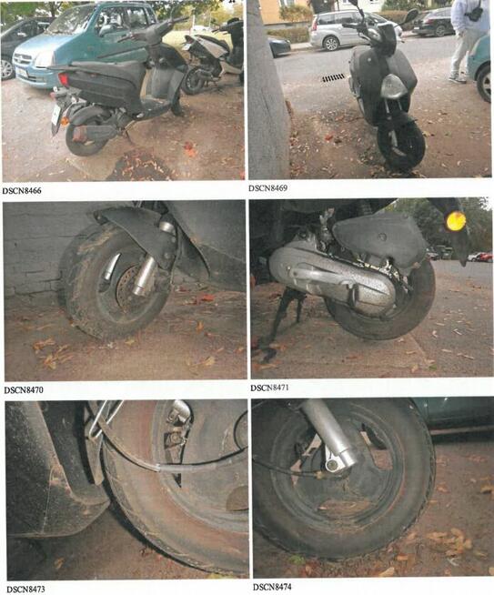 Syndyk masy upadłości posiada na sprzedaż skuter niesprawny