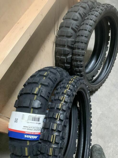 ENDURO TRAIL-XT+ DAKAR M+S 150/70/18 PODWÓJNY ŻÓŁTY PASE