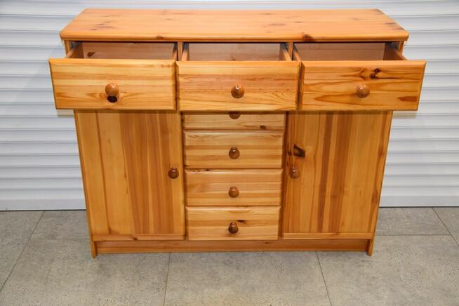 komoda z drewna sosnowego - jak nowa