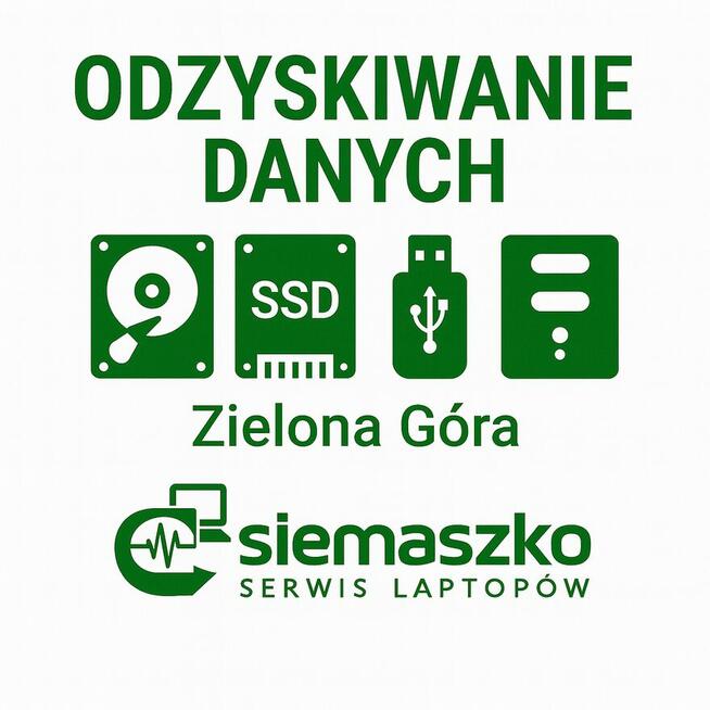Siemaszko Serwis Komputerowy – odzyskiwanie danych, Zielona