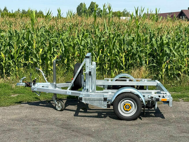 Przyczepa paletowa do przewozu palet palety euro hamulec