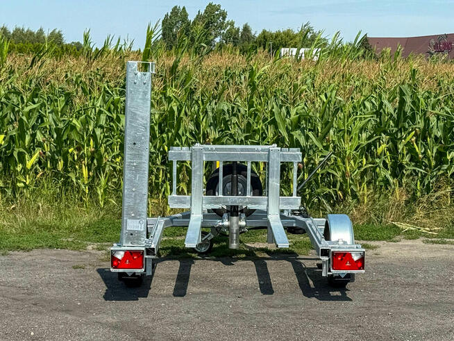 Przyczepa paletowa do przewozu palet palety euro hamulec