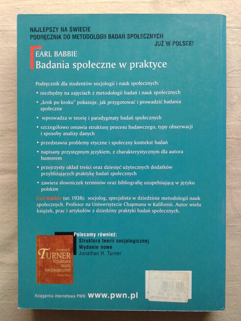 Badania społeczne w praktyce - E. Babbie