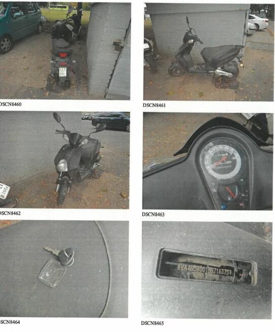 Syndyk masy upadłości posiada na sprzedaż skuter niesprawny