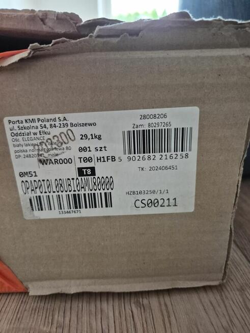 OŚCIEŻNICA REGULOWANA DO DRZWI BEZPRZYLGOWYCH PORTA