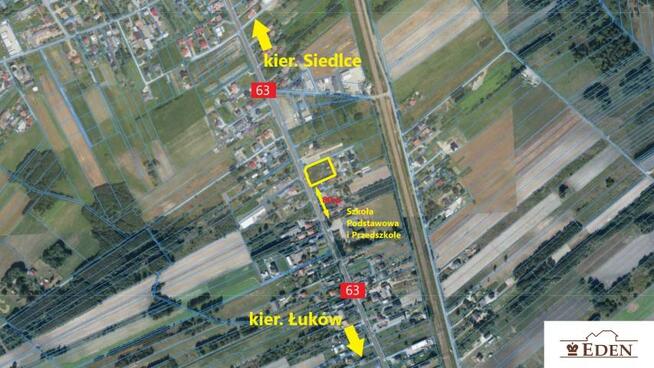 Działka budowlana Gołaszyn gm. Łuków