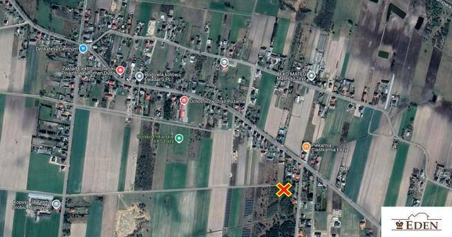 Działka budowlana Łazy gm. Łuków