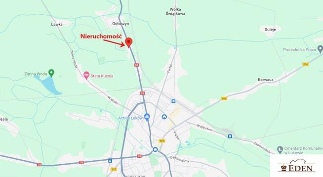 Dom Gołaszyn gm. Łuków