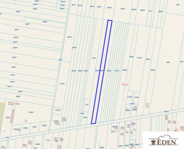 Działka rolno-budowlana Role gm. Łuków