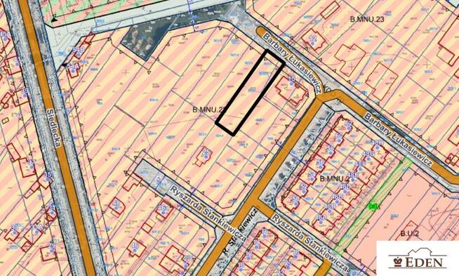 Działka budowlana Łuków, Barbary Łukasiewicz