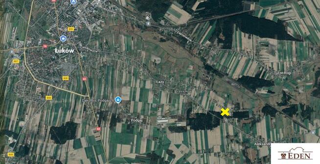 Działka budowlana Łazy gm. Łuków