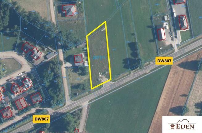 Działka budowlana Ryżki gm. Łuków