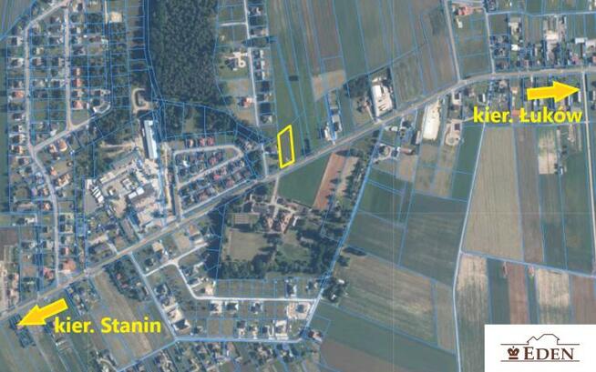 Działka budowlana Ryżki gm. Łuków