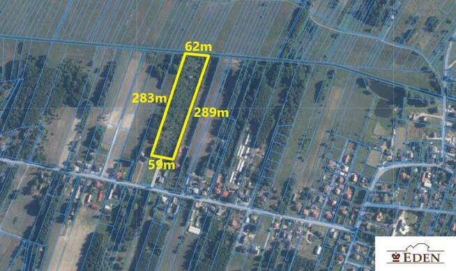 Działka budowlana Łuków, Poważe