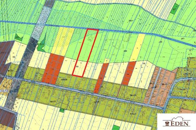 Działka budowlana Łuków, Poważe