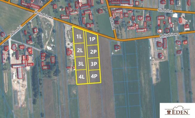 Działka budowlana Okrzeja gm. Krzywda