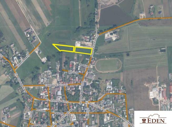 Działka budowlana Okrzeja gm. Krzywda