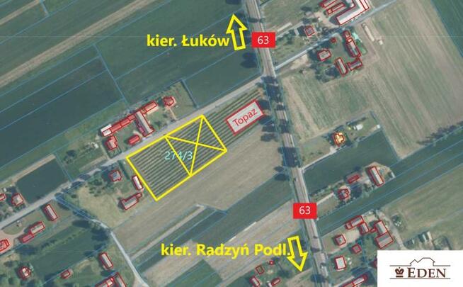 Działka budowlana Stok gm. Ulan-Majorat