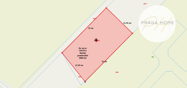 Działka budowlana Zwierzewo gm. Ostróda,