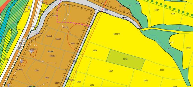 Działka rolna Rymanów-Zdrój gm. Rymanów Deszno,