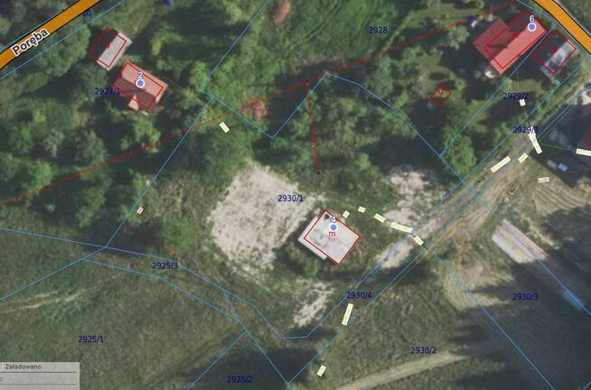 Działka inwestycyjna Odrzykoń gm. Wojaszówka,