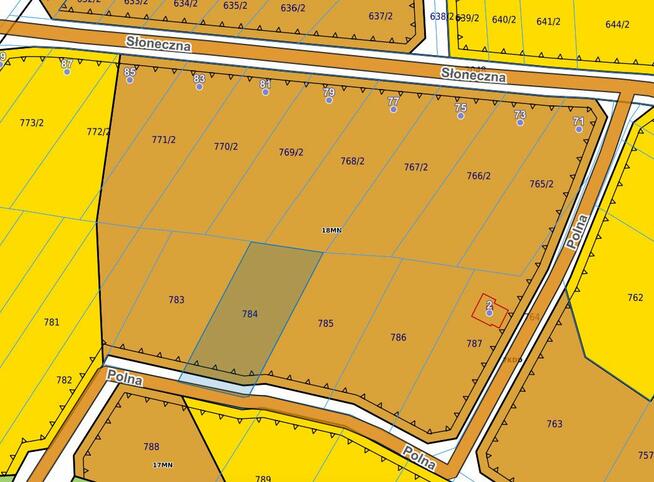 Działka inwestycyjna Milcza gm. Rymanów,