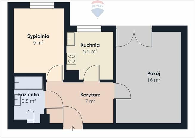 2 pokoje, Grójec ul. Kochanowskiego 15