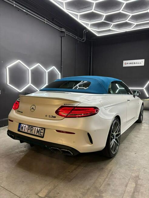 Mercedes-Benz C 63 S AMG Cabrio Ocean Blue