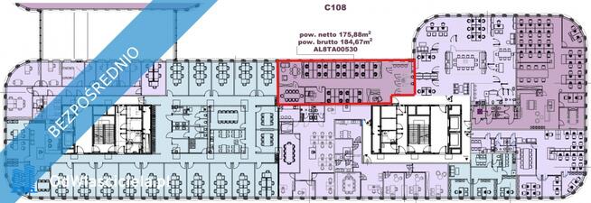 Przestronne biuro 184,67 m² – gotowe do wejścia! 3-metrowe okna.