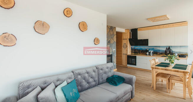 Widok 2pk+ taras ogród grzany basen sauna jacuzzi