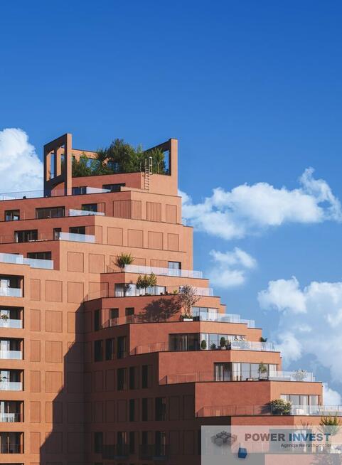 Widokowy apartament, 10 piętro z dużym tarasem