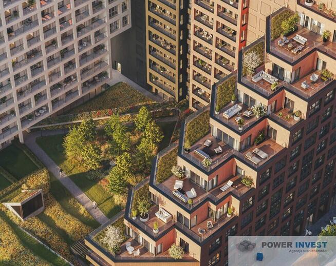 Widokowy apartament, 10 piętro z dużym tarasem