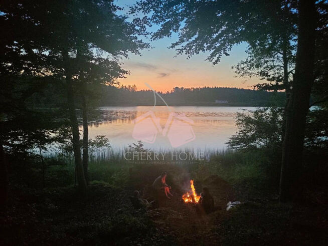 Działka leśna Kamienicki Młyn gm. Sierakowice,