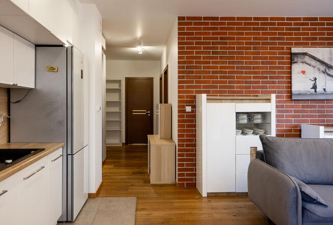 Mieszkanie przy ulicy Rymarskiej_Ogród i garaż