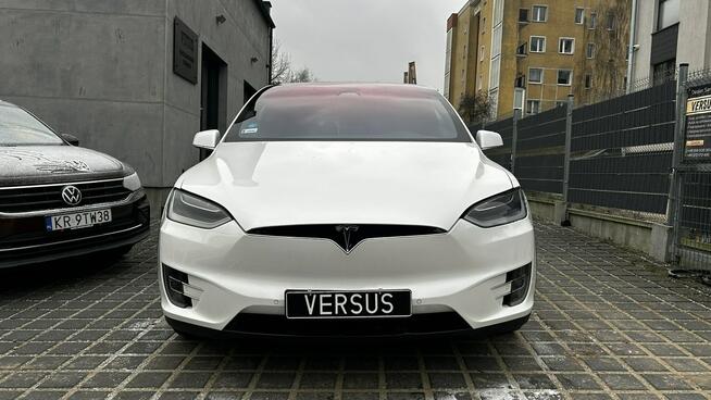 Tesla Model X 100D/6os/el.drzwi/autopilot/540KM/Sufit alcantara/Kam.cof/grz. fot. 6x