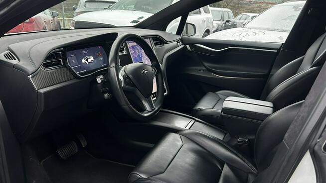 Tesla Model X 100D/6os/el.drzwi/autopilot/540KM/Sufit alcantara/Kam.cof/grz. fot. 6x