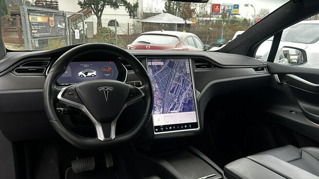 Tesla Model X 100D/6os/el.drzwi/autopilot/540KM/Sufit alcantara/Kam.cof/grz. fot. 6x