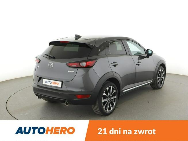 Mazda CX-3 2.0 Skyactiv-G Exceed Klimatyzacja Navi Tempomat Skóra HUD Kamera LED