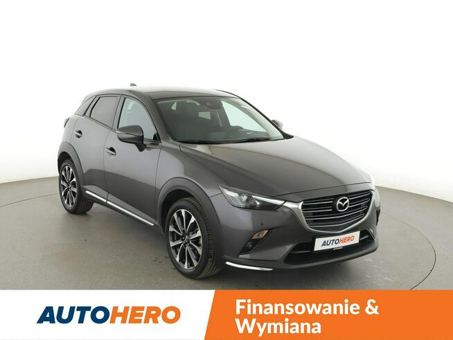 Mazda CX-3 2.0 Skyactiv-G Exceed Klimatyzacja Navi Tempomat Skóra HUD Kamera LED
