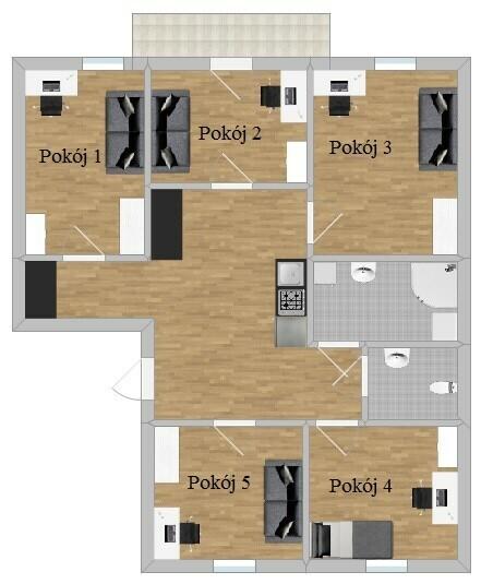 Sobieskiego 25, Piątkowo, pokój w pobliżu UAM